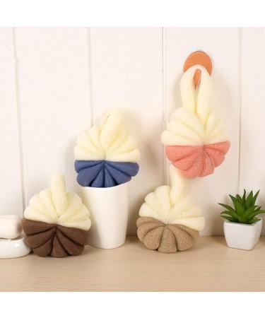 Buy Beaupretty Sensitive Wash 5pcs Shower Ball Scrubber - Two-Color Bath Balls for Adults & Kids | Soft Foam Soap Sponges | Ideal for Bulk Bathing - Buy Online on GoSupps.com