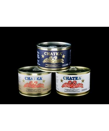 Chatka Crabe Royal Rouge Pattes et Chair miett e Conservation Traditionnelle 60% (150 gr) 150 g (Lot de 1) - Buy Online on GoSupps.com
