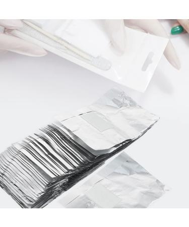 Lot De 300 Feuilles D'aluminium Pour Ongles Coton Int gr Format Standard Pour Dissolution De Vernis Gel Usage Manucure Professionnelle Domicile Adapt e Au Nail Art - Buy Online on GoSupps.com