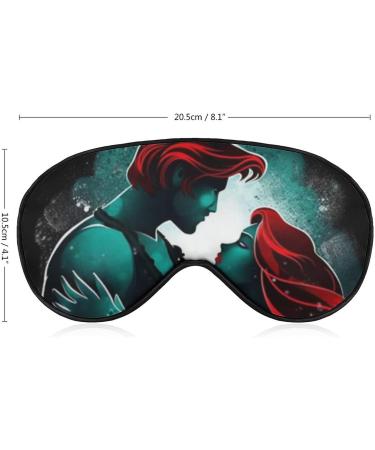 Prince and Woman Sleep Eye Masks - Elastic Strap for Women Men Travel Nap - Buy Online on GoSupps.com