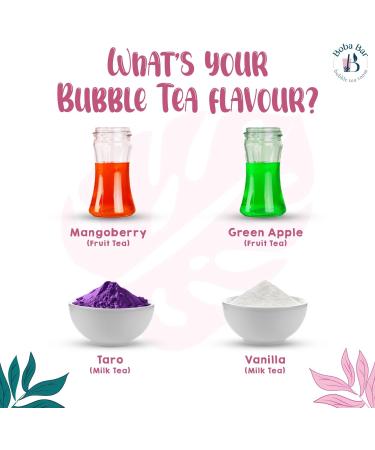 Boba Bar London | Coral Reef Mixed Bubble Tea Kit | 4 Mixed Tea Flavours | 4 Boba & Jelly Toppings | Tapioca Pearls | 4 Bamboo Straws | 4 Tea Bags | 2 Recipe Cards Boba Bar London | Coral Reef Mixed Bubble Tea Kit | 4 Mixed Tea Flavours | 4 Boba & Jelly T - Buy Online on GoSupps.com