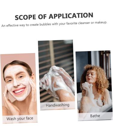 IMIKEYA Facial Foam Maker - Portable Cleansing Foamer for Skin Care - New Products Compact Facial Bubble Maker and Cleansing Tool for Travel and Home Use 1pc - Buy Online on GoSupps.com