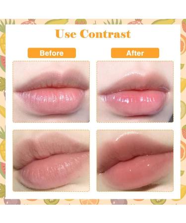Roll-on Lip Gloss Fruit Lip Gloss Roll On Lip Gloss for Girls Fruit Flavoured Moisturising Lip Oil Clear Colourless Liquid Lipstick Long Lasting Moisture for Lips (6 pcs) - Buy Online on GoSupps.com