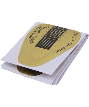 Nail Extension Tips Form Self Adhesive Adjustable Size 100 Pcs Waterproof Coating Nail Art Tips Extension Forms Manicure Accessory for Home Use - Buy Online on GoSupps.com