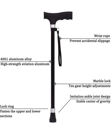 Walking Stick Walkers for seniors Elderly Cane Old MaWalking Stick Tapping Stick T Handle BastoElder Stable Crutch Hiking Elderly and Arthr Run forward - Buy Online on GoSupps.com