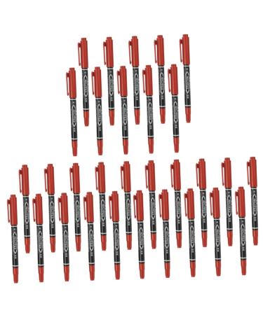 FRCOLOR 30 Pcs Eyebrow Marker Pen Makeup Eyeliner Microblading Marker Pen Mapping Eyebrow Pen Accessories