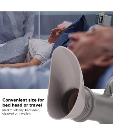 Urinal Bottle Universal for Men Women - 1200ml Portable Toilet Urinal Pee Bottle with a Lid and Funnel Elderly Care Products for Elderly Kids and Patients for Camping Outdoor Trave - Buy Online on GoSupps.com