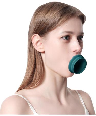 Fovolat Facial Massager Trainer | V-face And Neck Exerciser Portable Silicone Facial Muscle Trainer Men And Women Face Slimmer Tool Sl392 Green English Neutral Stars - Buy Online on GoSupps.com