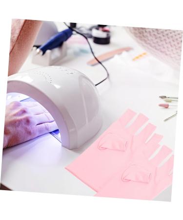 Healeved 6 Pairs Nail Gloves Nail Art Supplies Gel Manicure Gloves Cotton Gloves for Manicures Protective Gloves Uv Prevention Gloves Nail Uv Gloves Polyester Fingerless Grill Lamp - Buy Online on GoSupps.com