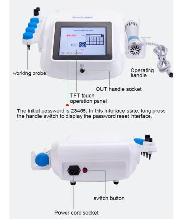Lokori Base Shock Wave Therapy Massager - Muscle Relaxation & Joint Pain Relief Device with 7 Heads | International Shipping - Buy Online on GoSupps.com