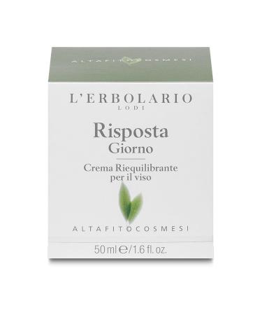 LErbolario Risposta Day Rebalancing Face Cream - 1.6 oz Moisturizer with Shea Butter Nourishing & Cruelty-Free | International Shipping Available - Buy Online on GoSupps.com