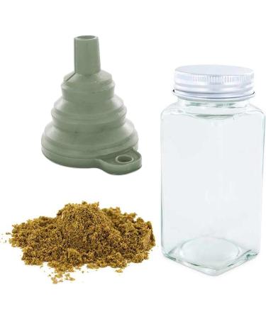 Spice bottle powder + funnel + organic cumin 40 g - Buy Online on GoSupps.com