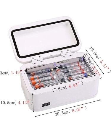 Small Refrigerator and Insulin Cooler & Portable Insulin Cooler Box Medication for Reefer Car Insulin Box - Buy Online on GoSupps.com