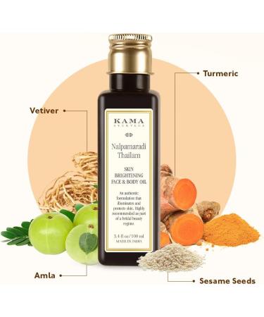 Kama Ayurveda Nalpamaradi Skin Brightening Treatment 100ml - Buy Online on GoSupps.com