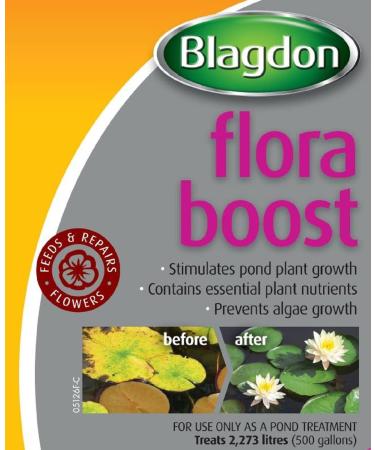 Blagdon Flora Boost Pond Plant Food Fertilizer - 250ml | Promotes Growth & Blooms, Prevents Algae | Treats 2273L - Buy Online on GoSupps.com