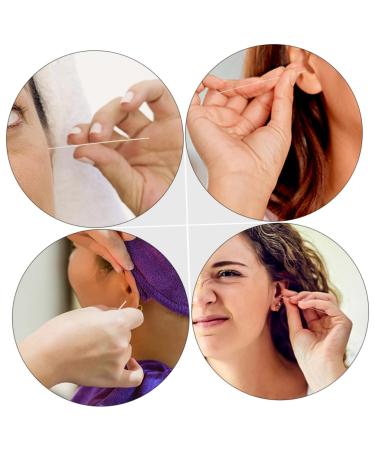Set of 40 Healeved Ear Piercing Cleaning Lines - 300pcs Ear Cleaners and Tools for Ear Hole Care - Green and Light Green - 12X1.5CM - Odor Cleaner - Buy Online on GoSupps.com
