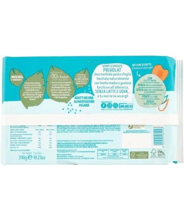 Privolat Apricot Croissants Without Milk and Eggs Croissants with Apricot Filling without Milk or Egg 290 g - Buy Online on GoSupps.com