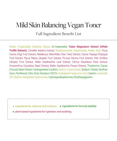d Alba Italian White Truffle Mild Skin Balancing Vegan Toner Hydrating and Moisturising Toner Mild pH Toner Suitable for Dry and Sensitive Skin Lightweight Finish Korean Skincare - Buy Online on GoSupps.com