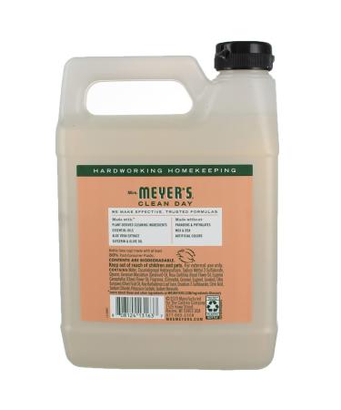 Mrs. Meyer's Geranium Hand Soap 33 fl oz - Liquid Refill - Buy Online on GoSupps.com