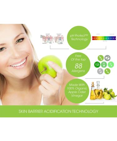 CLMD - TrueCider Gentle Creamy Cleanser Hydrating Face Wash with Organic Apple Cider Vinegar Restores Skin Barrier Reduces Redness & Irritation Suitable for Sensitive Skin 8 fl oz - Buy Online on GoSupps.com