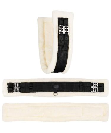 Equinate saddle girth Winslow short girth belly girth with synthetic lambskin 30-80cm 70cm