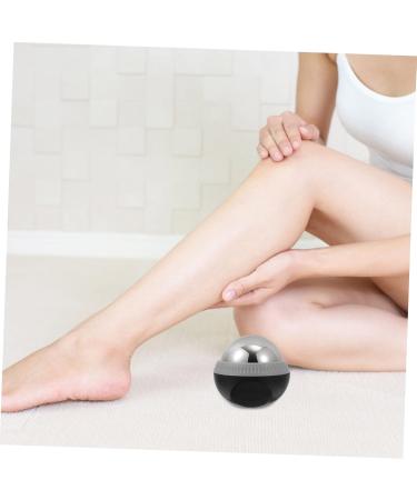 Magiclulu Stainless Steel Massage Ball - Hot & Cold Roller for Yoga & Muscle Relaxation | 1stk Multifunctional Fitness Tool - Buy Online on GoSupps.com