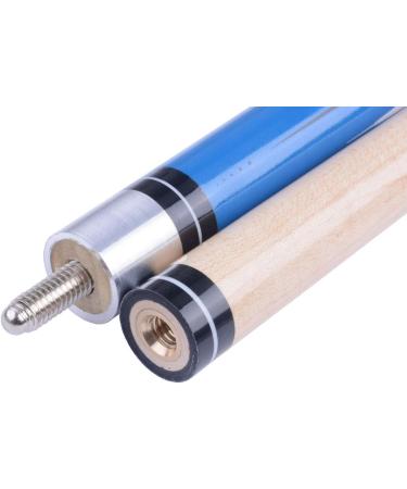 AB Earth 2-Piece Pool Cues 58 Inches American Billiard Screw-on Tips Cue House Bar Pool Stick Set 2 Screw-on Tips - Buy Online on GoSupps.com