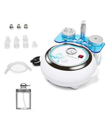 Water Oxygen Jet Beauty Machine Electric Facial Care Deep Clean Dermabrasion Device SPA Quality Bubble Cleansing Skin Care Tool for Pores Vacuum Blackheads Removal