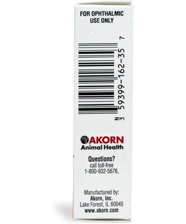 Veterinary-Approved Akorn Artificial Tears for Cats and Dogs | Soothes Dry & Irritated Eyes | 3.5g Tube - Buy Online on GoSupps.com
