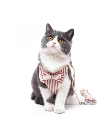 SUMECH Kitten Harness and Leash -Secure and Stylish Cat Harness and Leash Set - Adjustable Lightweight and Breathable Vest with Reflective Strip - Escape-Proof Design (Large Red)" - Buy Online on GoSupps.com
