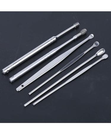 Silver Ear Wax Pickers Ear Wax Cleaner for Anywhere Doctor Home Daily Furniture - Buy Online on GoSupps.com