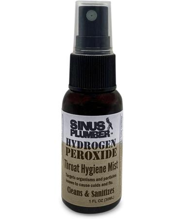 Sinus Plumber Hydrogen Peroxide Sore Throat Spray - Cleans Calms & Protects | Cold & Flu Relief - Fast International Shipping - Buy Online on GoSupps.com