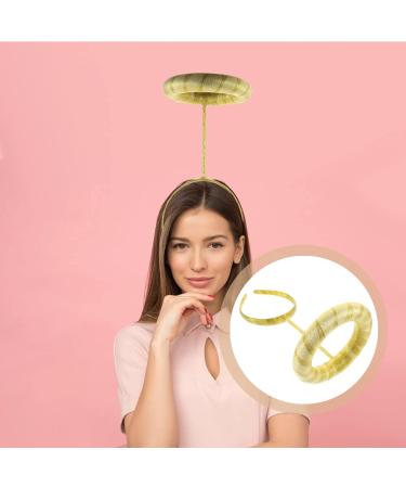 Beaupretty Angel Headband Angel Halo Headband Angel Cosplay Accessory Angel Cosplay Headdress Goddess Headband for Halloween Christmas Golden - Buy Online on GoSupps.com