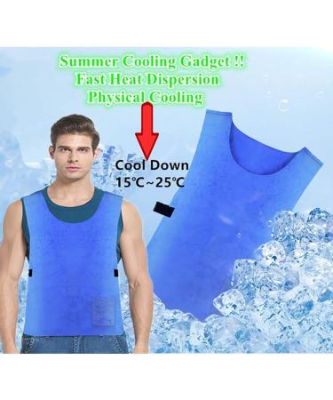 Summer Icy Cooling Vest for Men & Women - Evaporation Cooling Safety Vest for Fishing Cycling Running & Cooking - International Shipping - Buy Online on GoSupps.com