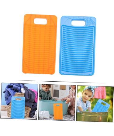 Beaupretty 2pcs Plastic Washboard - Manual Laundry Supplies for Hand Washing Clothes - Travel-Friendly Scrubbing Board - Buy Online on GoSupps.com