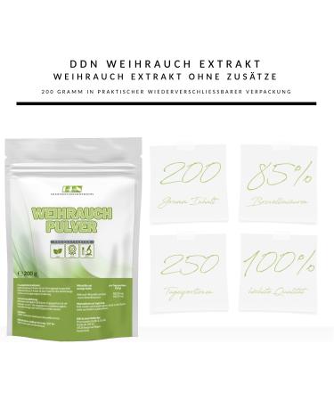 Buy DDN Boswellia Serrata Soft Smoke Powder - 200g | 85% Boswellic Acids Additive-Free | International Shipping - Buy Online on GoSupps.com