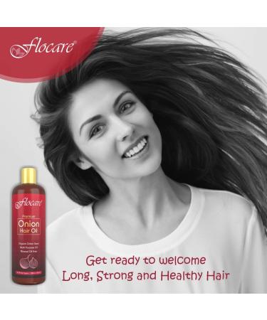 Onion Hair Oil 100ml - Nourish & Strengthen Hair | Best for Hair Growth - Shop Internationally - Buy Online on GoSupps.com
