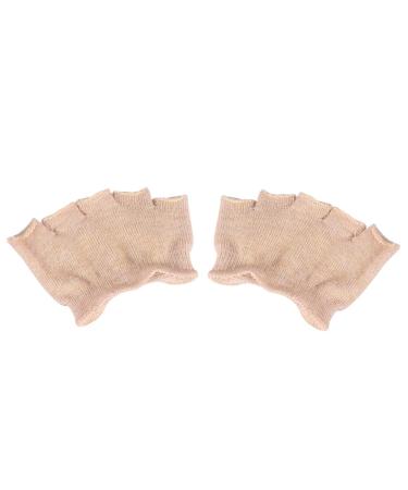 Valiclud 4 pairs of toe underwear for women high-heal socks sock shoes peep-toe socks five toes socks high heels liner Christmas socks socks with open toes Miss half socks