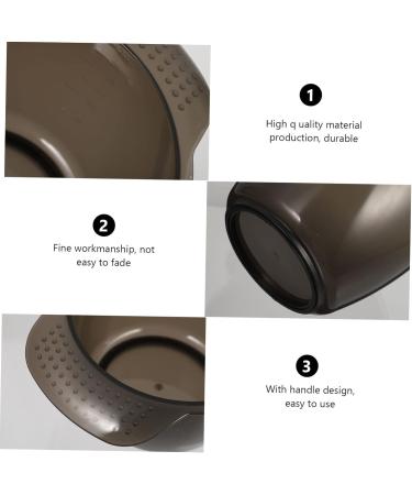 Veemoon 2 Pi ces Bol Plastique pour Coloration Capillaire Lot de Bols M langeurs Pratiques pour Coiffure - Buy Online on GoSupps.com