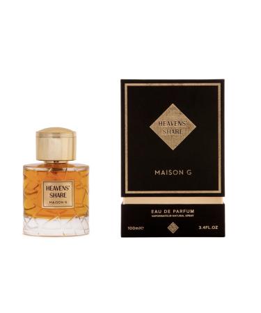 Heavens' Share Eau de Parfum Spray Inspired By K Angel's Share Long Lasting Perfume for Unisex Luxury Fragrance from UAE - 3.4 fl oz (100ml) - Buy Online on GoSupps.com