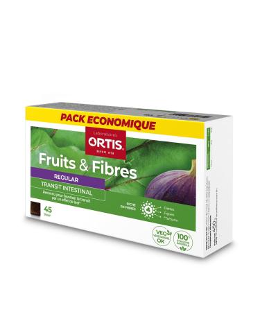 Ortis Fruits & Fibres Regular 45 Squares to Chew