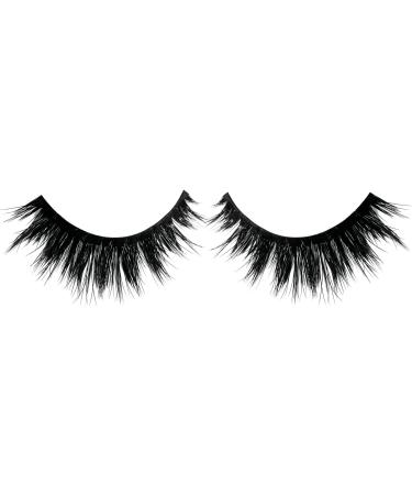 Beauty Forever Luxe Silk Fibre 3D Eyelashes With Wispy Flared Effect Lovely Laila No. 605 - Buy Online on GoSupps.com