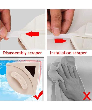 Window Clean Brush Window Cleaner Glass Wiper Magnetic Cleaning Tools Useful Surface Cleaning Brush for High-Rise Double Glazed Windows - Buy Online on GoSupps.com