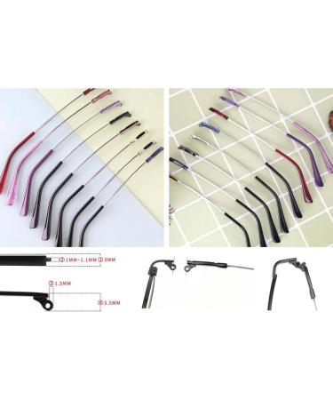 CELIKA Eyeglass Holders & Replacement Temples - Anti-Slip Ear Hooks - 1 Pair of Durable Eyeglass Temples - Buy Online on GoSupps.com