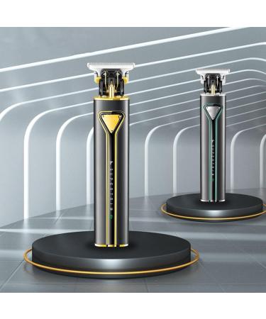 Professional Men's Hair Clippers & Trimmers - Cordless Electric Two-Speed Beard Trimmer in Gold - Buy Online on GoSupps.com