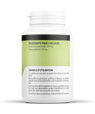 Birch 230 mg - 200 capsules - Orgaliane - Buy Online on GoSupps.com