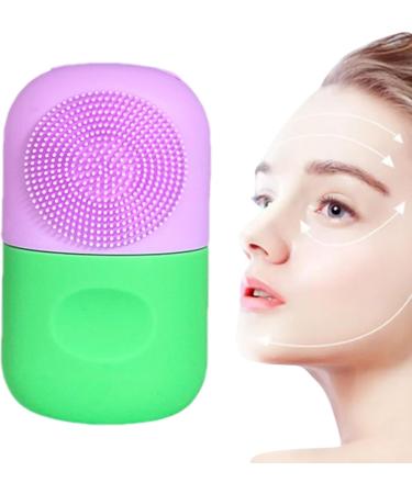Silicone Ice Roller for Face - Beauty Facial Ice Rollers Ice Holder Mold Food Safe Silicone Ice Mold for Face to Brighten Skin Enhancing Natural Glow - Buy Online on GoSupps.com