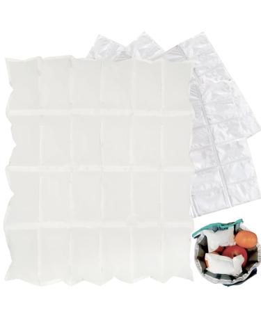 Gel Ice Packs Reusable | Lunch Box Ice Packs Dry Ice for Shipping Food Lunch Box Ice Packs Reusable Long-Lasting Freezer Packs for Camping Beach Fishing School Pochy