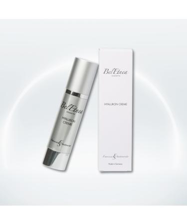 Beletnea 24h Anti Aging Hyaluron Cream Face with aquaporine 50 ml of high -dose day and night cream for face neck eyes and cleavage - eye cream against wrinkles and dark circles - Immediate effect