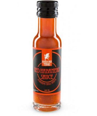 Mexican Tears - Red Habanero Sauce Hot Sauce 100ml Chilli Sauce